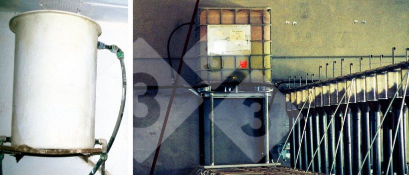 Figura 2. Depositi appropriati per le medicazioni.
