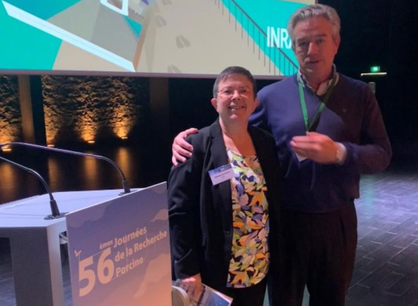 Nathalie Quiniou e&nbsp;Antonio Palomo alla&nbsp;56a edizione delle&nbsp;JRP in Saint Malo.
