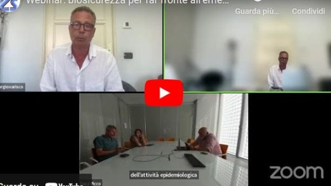 Webinar : Biosicurezza per far fronte all'emergenza PSA