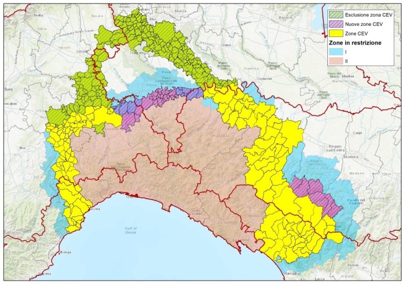 Bollettino Epidemiologico Nazionale - Nuova zona CEV aprile - 2026