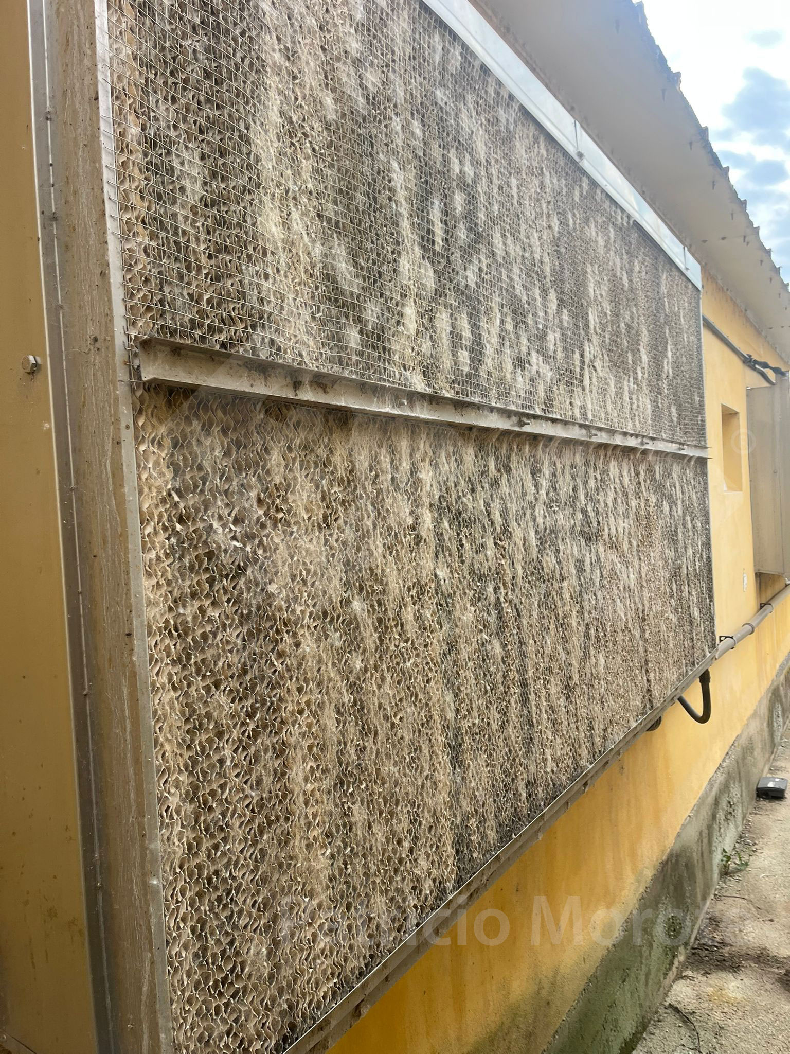 Pannello cooling ostruito