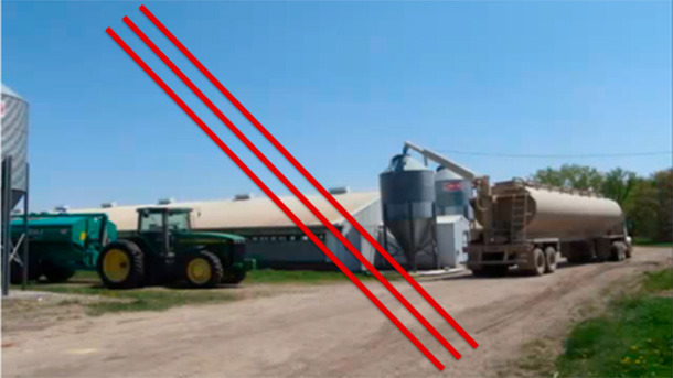 Separazione tra i mangimi ed i liquami &egrave; essenziale per il controllo del PEDv.
