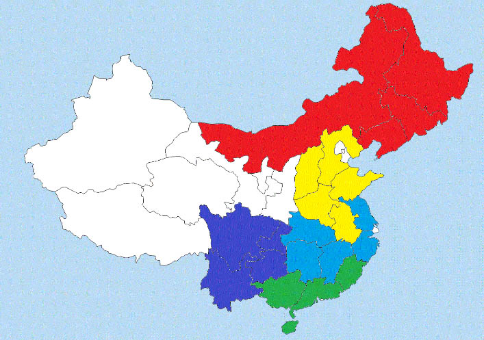 China Swine Production Distribution Map
