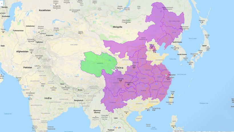 Qinghai, nuova&nbsp;provincia colpita dalla PSA.
