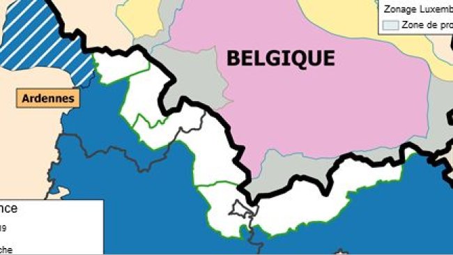 Mappa di suddivisione in zone PSA