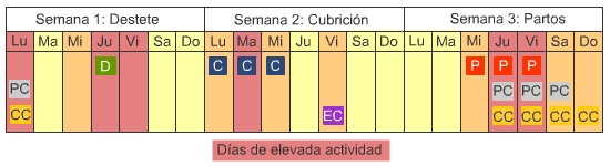 Manejo en bandas