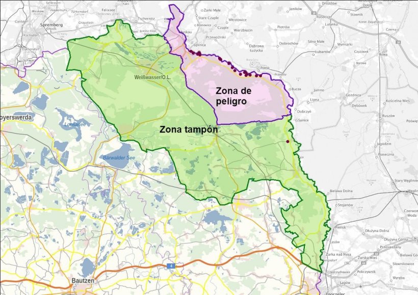 Fuente:&nbsp;Landestierseuchenbek&auml;mpfungszentrum.
