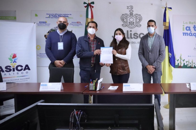 Firma de Convenio ASICA, SADER Jalisco y la URPJ