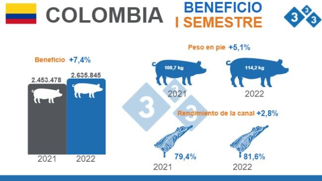 Fuente: Encuesta de Sacrificio de Ganado ESAG - DANE. Variaciones % respecto a 2021 - Cifras de beneficio en cabezas - Rendimiento de la canal = (peso de la canal / peso en pie) x 100