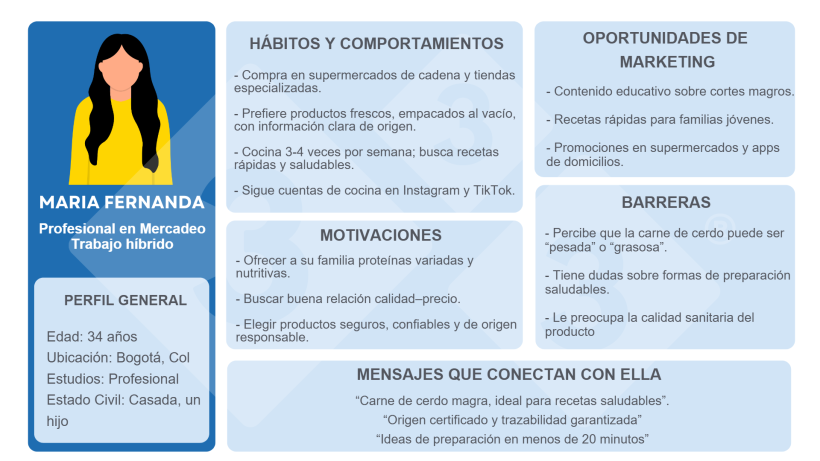 Figura 1. Ejemplo de Buyer Persona