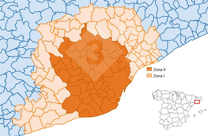 Nueva zonificaci&oacute;n para PPA en Espa&ntilde;a seg&uacute;n el Reglamento de Ejecuci&oacute;n (UE) 2026/985 de la Comisi&oacute;n, de 24 de abril. Fuente: 333 a partir de datos del MAPA.