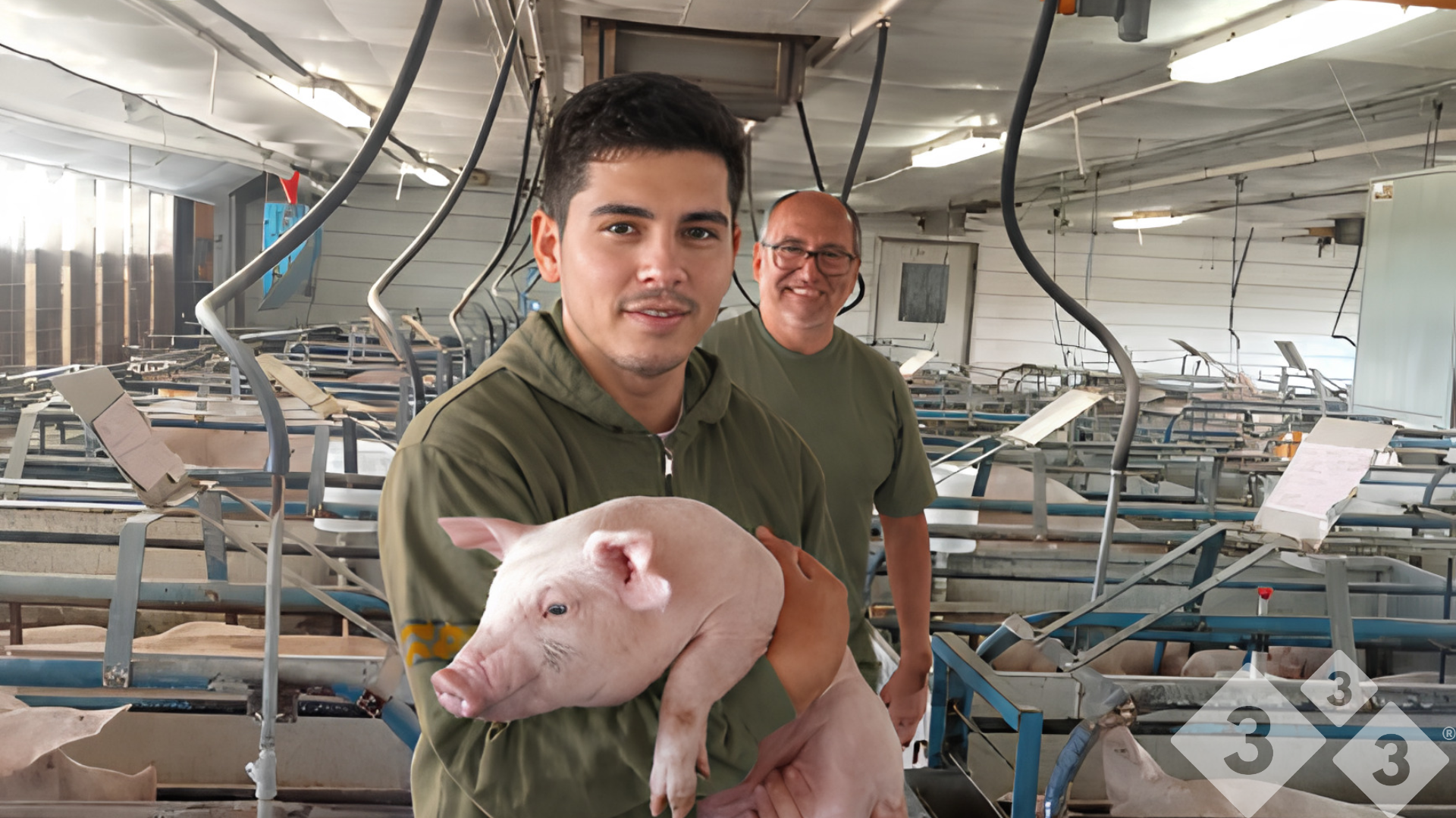 Figura 1. Lechón de óptima calidad a punto del destete 