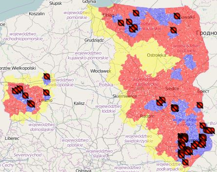 <p>Brotes de PPA en cerdos dom&eacute;sticos en 2020</p>
