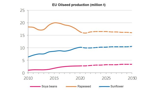 Fuente: EC (2020), EU agricultural outlook for markets, income and environment, 2020-2030. European Commission, DG Agriculture and Rural Development, Brussels.