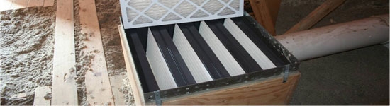 Filtros HEPA en ático