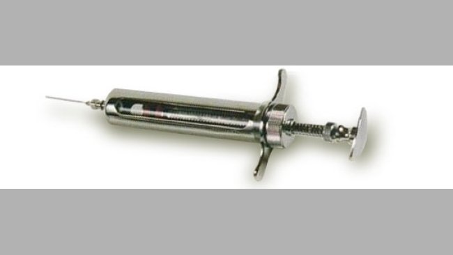 Jeringa de tratamiento