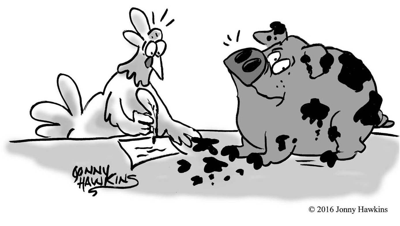 Pen and oink
