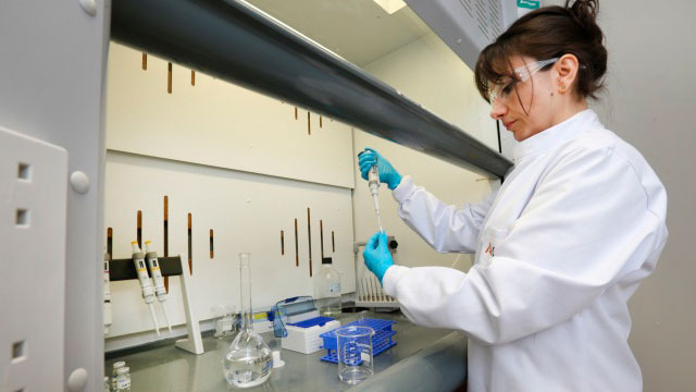 The Alltech 37+&reg; mycotoxin analytical services laboratory in Dunboyne, County Meath, Ireland, has been accredited in accordance with the international standard ISO/IEC 17025:2005 from Perry Johnson Laboratory Accreditation, Inc. The European laboratory provides much-needed, high-throughput mycotoxin profiling services to accelerate the detection process while saving time and money for European farmers and food producers.
