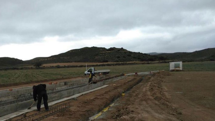 The works of the new stud have already begun
