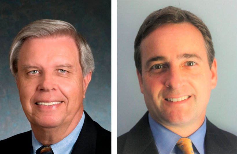 Ron Brakke (left) and Brian Kopp (right)