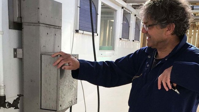 Blower heaters mounted outside weaner pens can offer significant advantages, says Tim Miller.