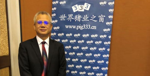 Professor Yaosheng Chen: National pig industry technical scientist, Professor in Zhongshan University, Founder of Yingzi Holding Co. shared the application of pig face recognition on the launch event.

