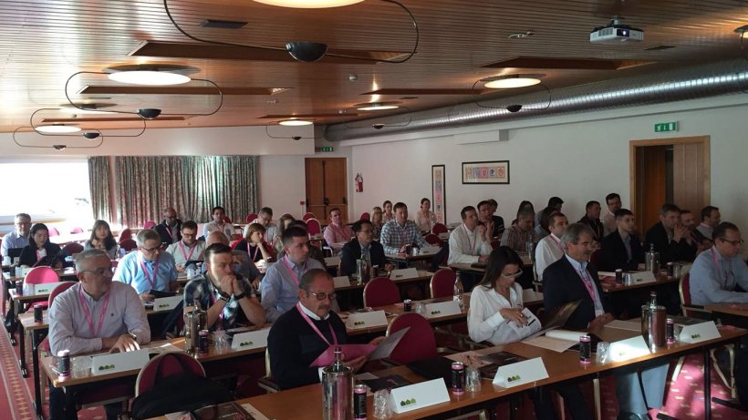 A full house in the conference room for Tonisity’s first sales meeting.