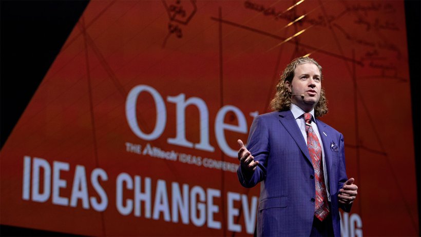 Dr. Mark Lyons, president of Alltech, at ONE: The Alltech Ideas Conference (ONE18) May 20&ndash;22 in Lexington, Kentucky, USA.
