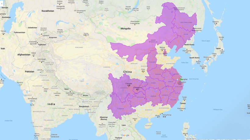 With Shanghai, there are already 19 affected areas.