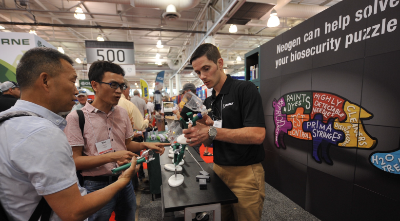 Vendors showcase the newest technologies during the three-day trade show.
