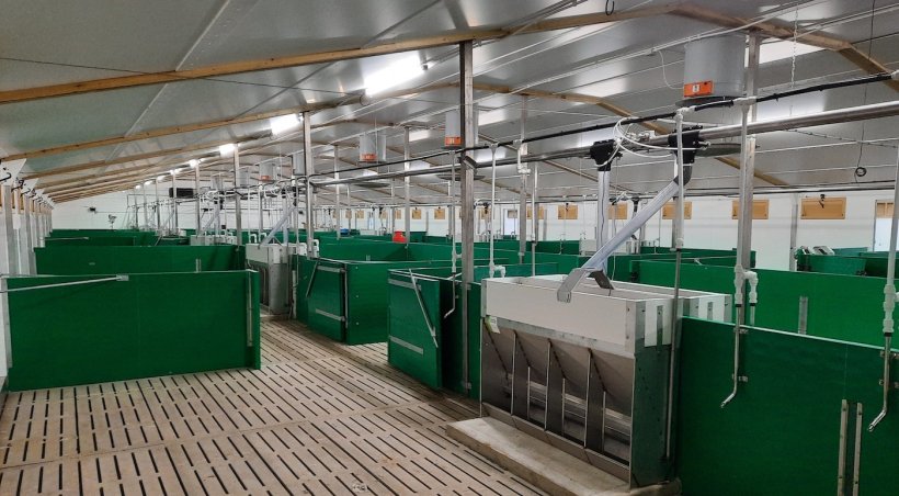 Trial pens used in Cargill’s new reference farm facility.