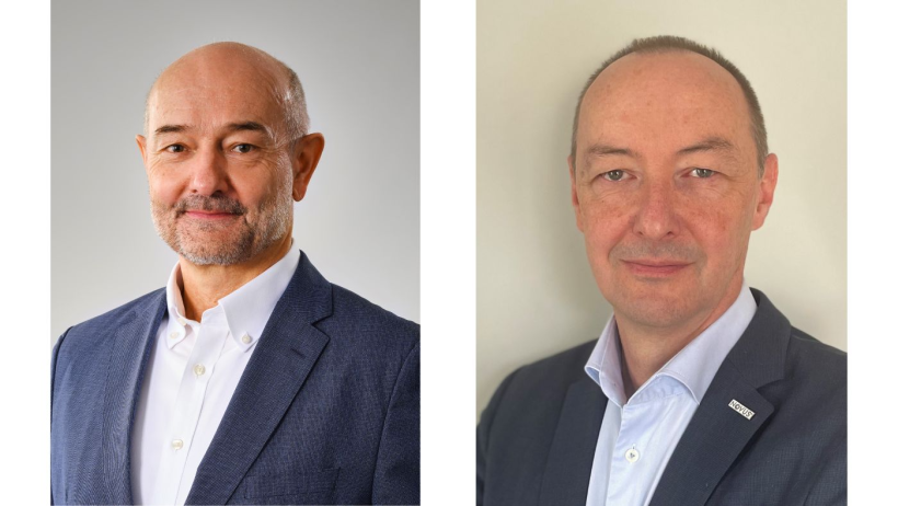 Dr. Uwe Ranft (left) and Dr. Volker Seidl (right).

