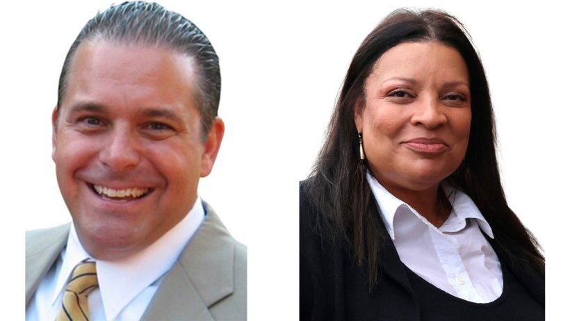 Brendan Smith (left) and Allyson Bouldon (right).
