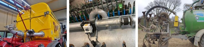 IR-devices in a slurry tanker. Source: IFIP.
