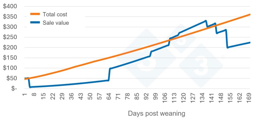 Figure 1. Overlay the pig’s value curve.