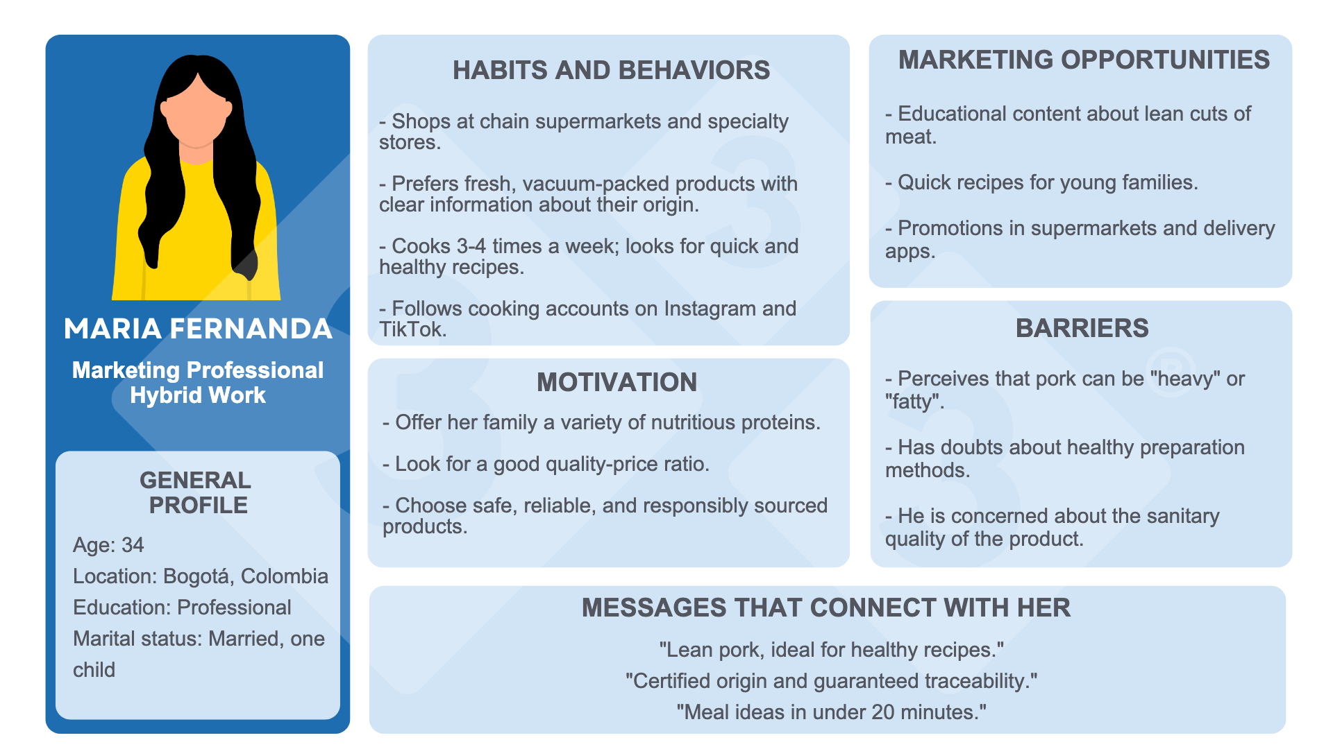 <p>Figure 1. Example of a buyer persona.</p>