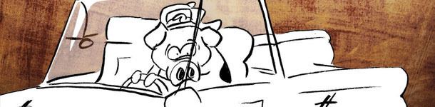 Sheep at wheel