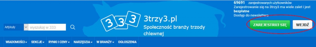 You can register or log on in 333 through these links
