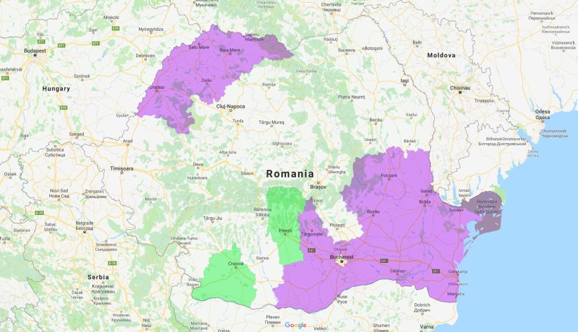 Dolj and Arges are the new counties affected by ASF.
