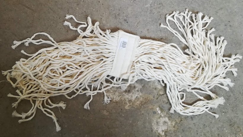Fot. 1. Bawełniany mop
