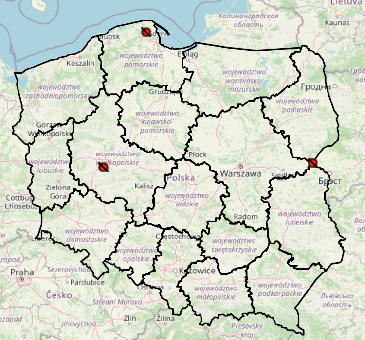 3 ognisko ASF w 2025r. Źr&oacute;dło: Gł&oacute;wny Inspektorat Weterynarii
