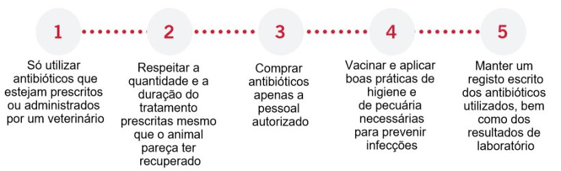 Uso responsável dos antimicrobianos.