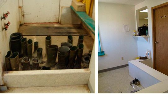 Separa&ccedil;&atilde;o de zonas dentro de uma explora&ccedil;&atilde;o