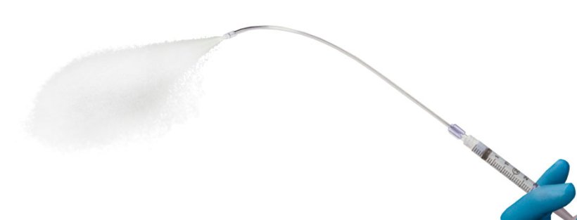 Figura 1. Dispositivo atomiza&ccedil;&atilde;o.
