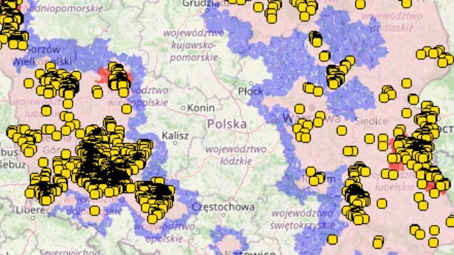 ASF cases in wild boars from the beginning of 2023. Source: GIW