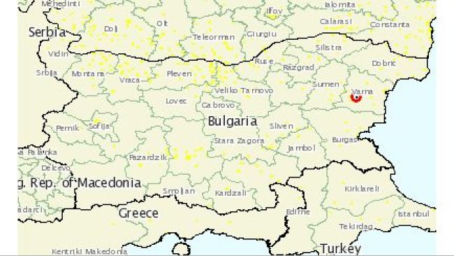 АЧС в Болгарии
