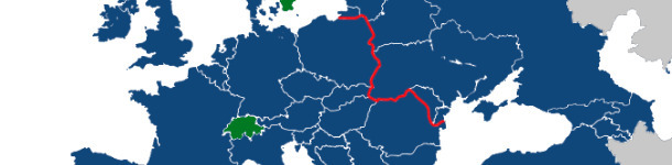 Разнообразие вирусов РРСС в Европе