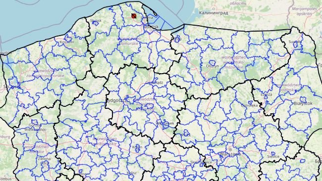 First outbreak of ASF in pigs in Poland in 2025. Source: General Veterinary Inspectorate.