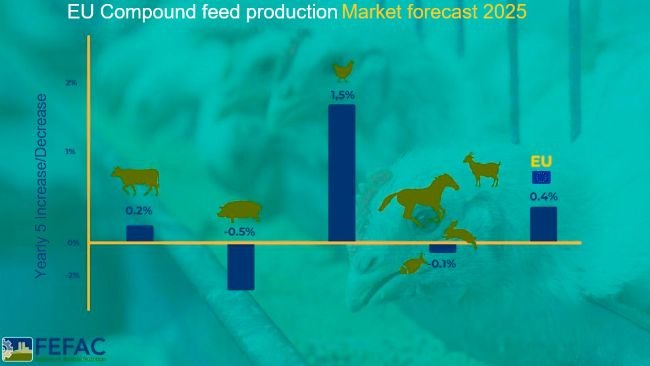 EU Compound Feed Production Market for 2025. Source: FEFAC.