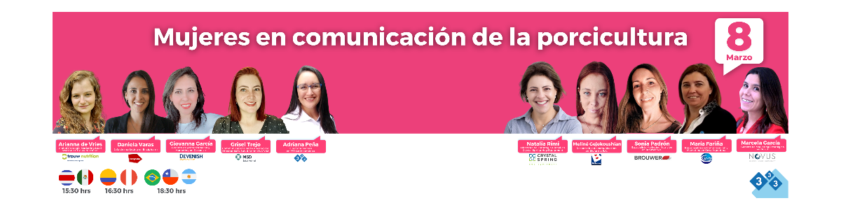 [Conversatorio] Mujeres en comunicación de la porcicultura 